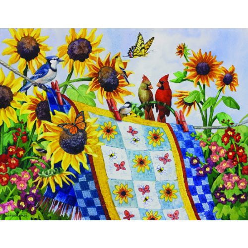 SunsOut Puzzles Quilts by Artist Nancy Wernerbach 1000 Piece Jigsaw Puzzle